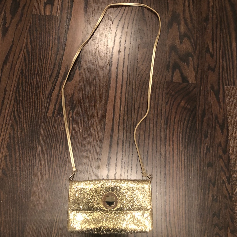 ♠️ Kate Spade gold sequin crossbody!!